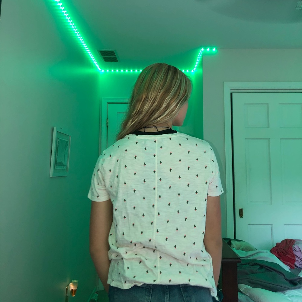 Old Navy Cactus Boyfriend Tee